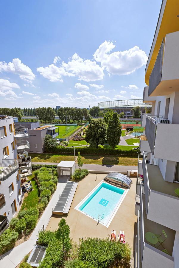 Ig City Apartments Danube Lodge Vienne Extérieur photo